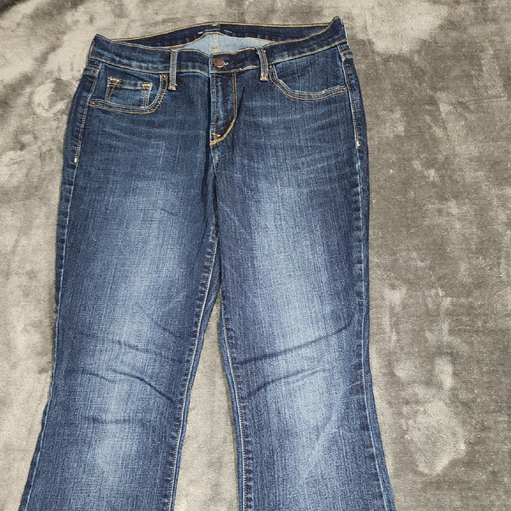 Old Navy Dark Blue Boot Cut Jeans